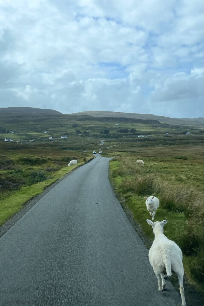 Autofahren auf der Isle of Skye